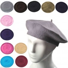New Fashion Mujer Classic Wool Blend Warm French Fluffy Beanie Beret Hat Cap  eb-77825799